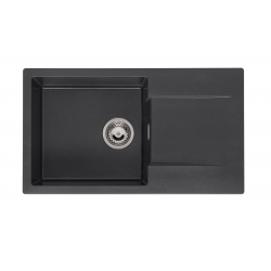 Zlewozmywak Reginox AMSTERDAM 43 BLACK SILVERY + GRATIS